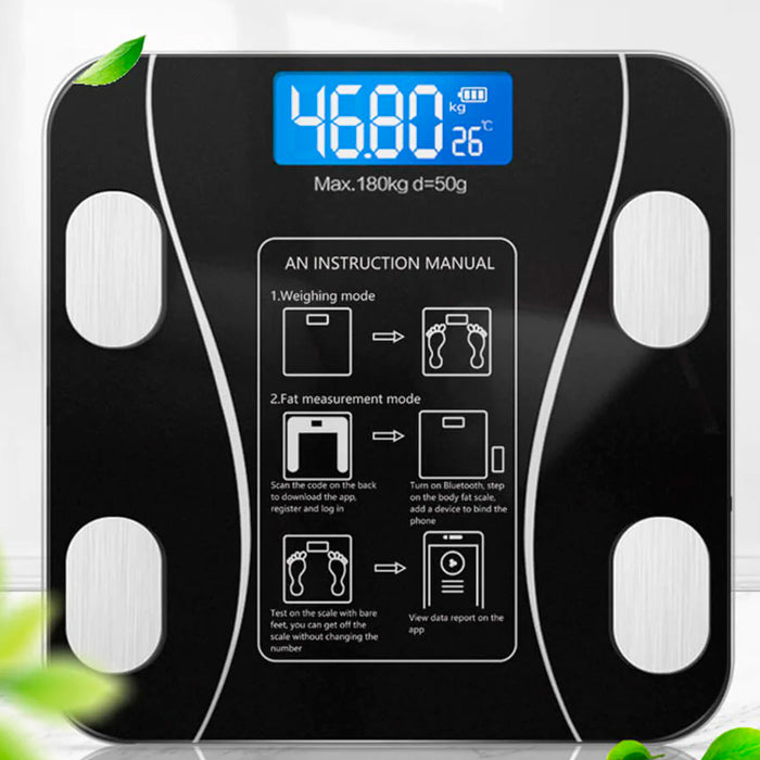 Balança Digital Bluetooth Dados Corporais