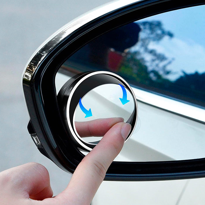 Espelho Convexo Auxiliar Retrovisor Universal com 2 unidades