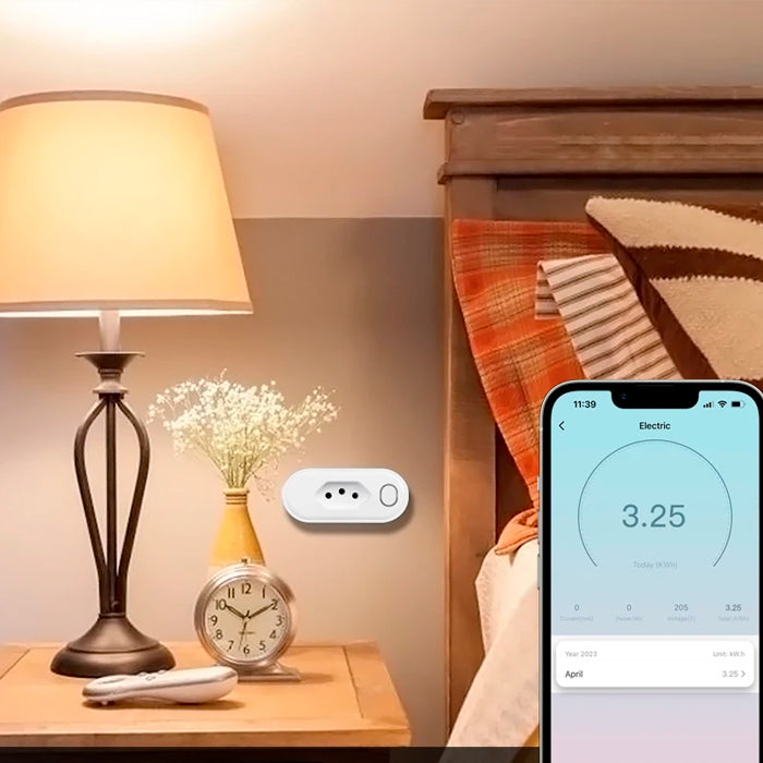 Tomada Inteligente Casa Inteligente com Controle por Voz